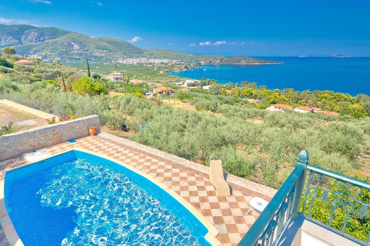 Villa Bamour With Paradise View Epidaurosz Kültér fotó